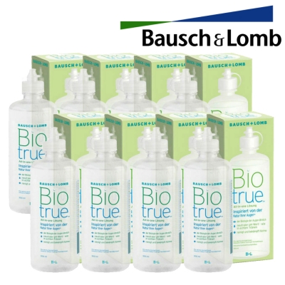 Biotrue Kombilösung mit Hyaluron (8x 300ml) von Bausch & Lomb neue Charge