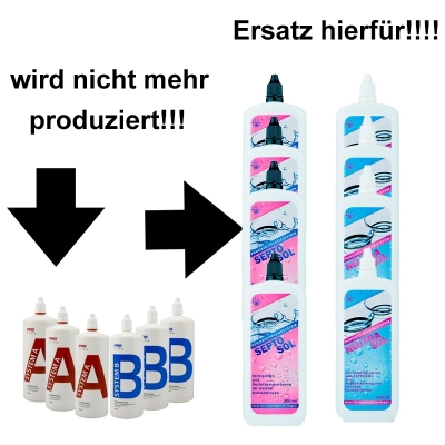 Aus Sparpack System A + B Prologis wird Septosol Neutrasol 8 x 300ml