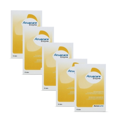 SwissLens Acuacare Enzyme 5 x 10 Stck. Sparpack