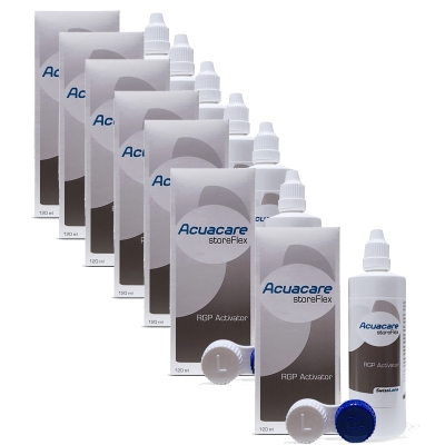 Acuacare storeFlex - RGP Activator - Sparpack 7 x 120ml Swisslens