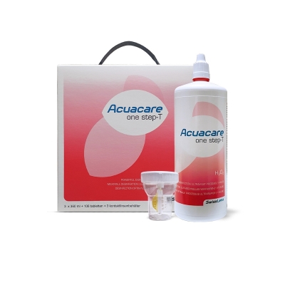 SwissLens Acuacare One Step T 3 x 360ml / 3 Behälter / 108 Tabs