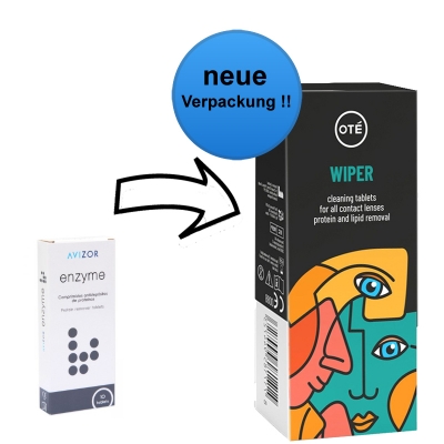 Aus Avizor Enzyme - 10 Tabletten werden Ote Wiper Enzymtabletten 10 Tabletten