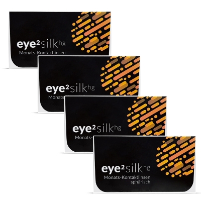 eye2 Silk HG Monats Kontaktlinsen Sphärisch 18er, 12er, 6er oder 3er Pack