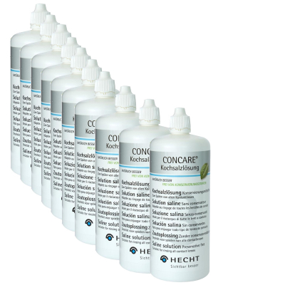 Concare Kochsalzlösung 10x360ml Mega Sparpack