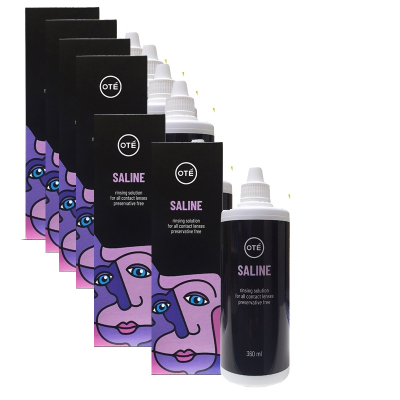 Oté Saline Kochsalzlösung Sparpack 6 x 360ml ohne Konservierungsstoffe