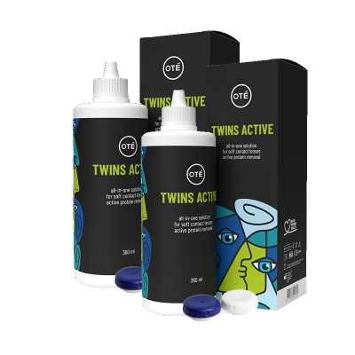 Ote Twins Active 2 x 360ml 2 Behälter- neue Verpackung