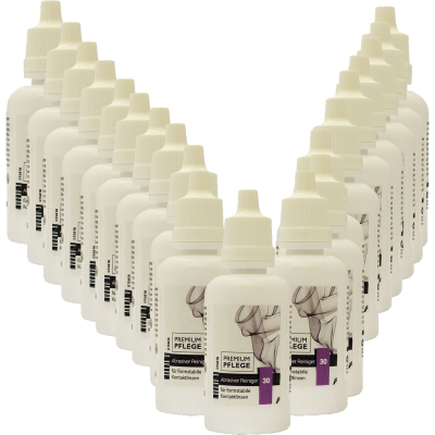 Premium Pflege hart abrasiver Hartlinsenreiniger 20 x 30ml