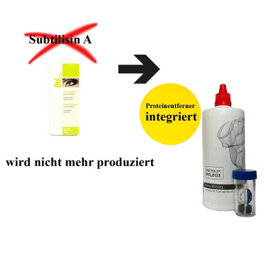 Ersatz für OTE Wiper ---Premium Pflege Peroxidlösung 360 ml- 1 Behälter / mit integrierten Proteinentferner