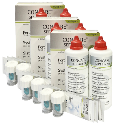 1 -3 x Concare Sept intense Multipack a 2x350ml von Hecht - Ersatzinfo-