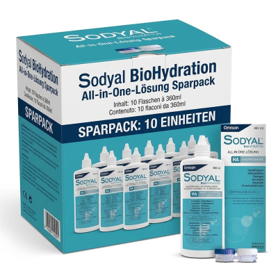 SODYAL® BioHydration Kombilösung 10 x 360 ml XXL- Sparpack