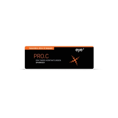 eye2 PRO.C Ein Tages Kontaktlinsen Sphärisch 30er Box