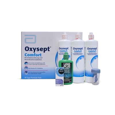 Oxysept Comfort 3-Monatspack 3x300ml (für 90 Anwendungen)