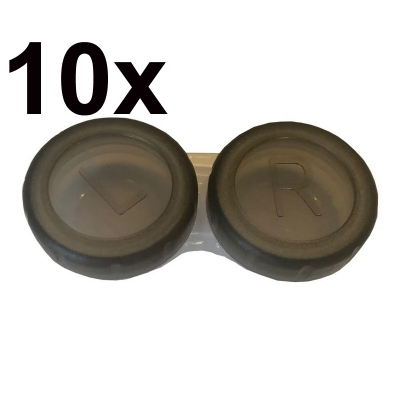 10 Linsenbehälter flach Füllmenge: ca. 5 ml - versandkostenfrei