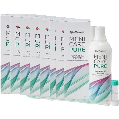 8 Flaschen Menicon Meni Care Pure a 250ml