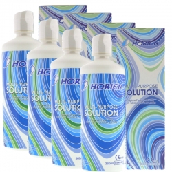 Aus Sparpack Horien (Hydron) 4 x 360 ml wird Lens4Less Multifunktionslösung