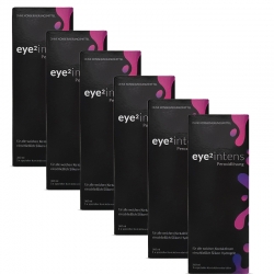 eye2 intens Peroxidlösung Mega- Sparpack (6x360ml+6 Linsenbehälter mit Platindisk)