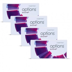 Options Evolve + Sparpack - 4 Boxen- 24 Linsen versandkostenfrei