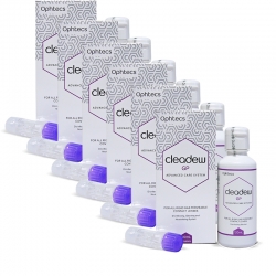Ophtecs Cleadew GP Sparpack 6 x a (120ml Cleadew GP Lösung, 30 Tabs, 1 Behälter)