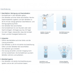 Ophtecs Cleadew GP Sparpack 6 x a (120ml Cleadew GP Lösung, 30 Tabs, 1 Behälter)