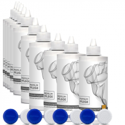 Premium Pflege -Sparpack Aufbewahrungslösung HART 10 x 100ml / 4 Behälter