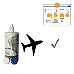 Aus Options Classic Reiseset wird Premium Pflege Kombilösung Reiseset mit Hyaluron 100ml / 1 Behälter