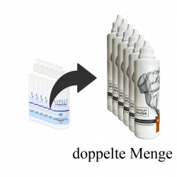 Aspect Aufbewahrungslösung zwei  Ersatz mit doppelter Menge Premium Pflege hart Kombilösung 6 x 240ml -versandkostenfrei-