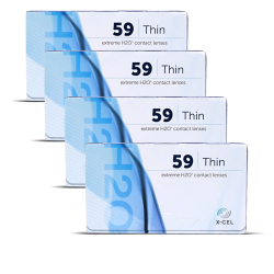 Extreme H2O Thin Umsteigerset - 4 Boxen- 24 Linsen