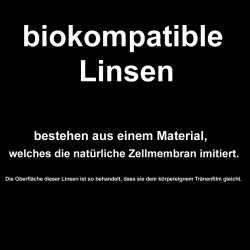 Premium Linsen biokompatible Monatslinsen (4 x 6er Sparpack / 24 Stück) -versandkostenfrei-