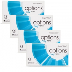 Aus options Oxy Toric Monatslinsen werden SiHy Hyaluron T (Torisch) Monatslinsen 6er Box