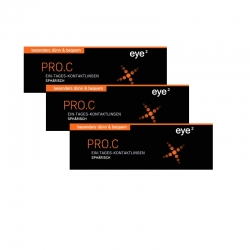 eye2 PRO.C Ein Tages Kontaktlinsen Sphärisch 90er oder 30er Box
