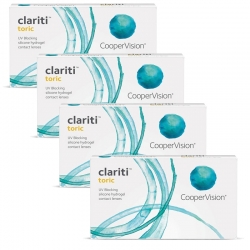 Aus Clariti Toric Monatslinsen werden SiHy Hyaluron T (Torisch) Monatslinsen 6er Box