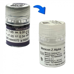 Menicon Z alpha (Menicon) eine formstabile Kontaktlinse